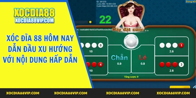 xoc dia 88 hom nay